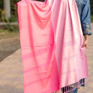 Ladies shwle/chador-Deep pink - Image 2